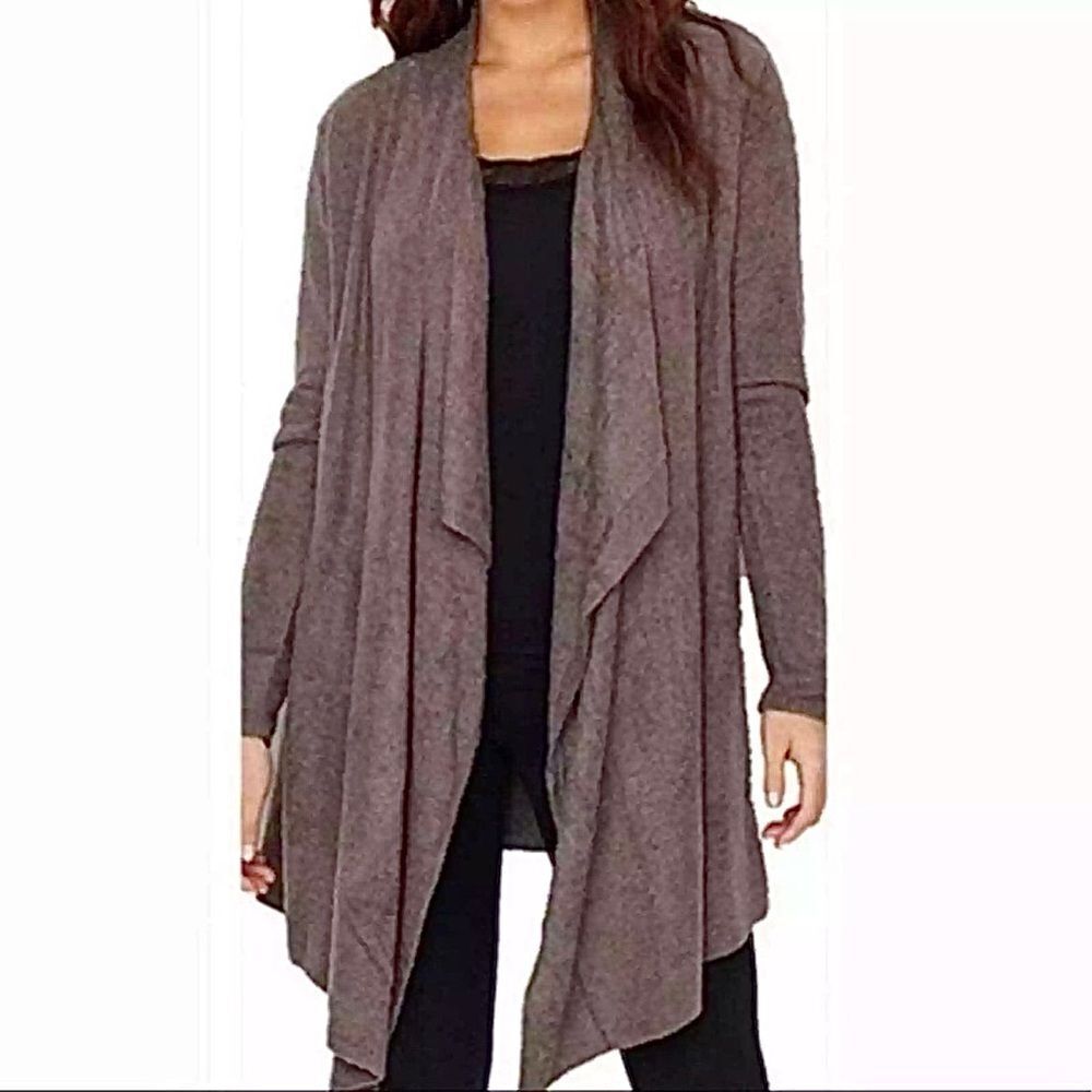 Barefoot Dreams Cozychic Lite Island Wrap Brown XL